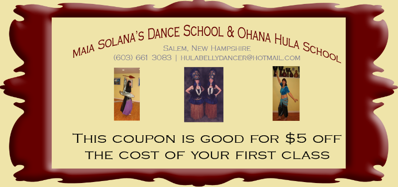 dance coupon $5 off first class